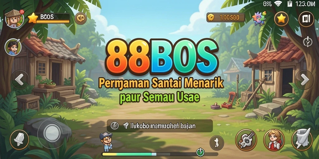 Tampilan gameplay 88BOS yang seru dan menghibur.