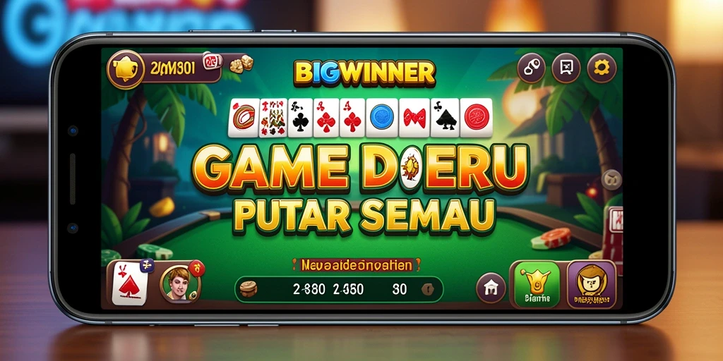 Tampilan gameplay seru dan kompetitif dalam BIGWINNER.