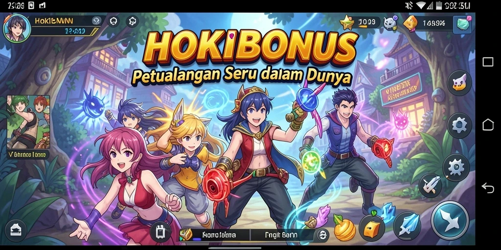 Tangkap momen seru gameplay HOKIBONUS di dunia Anime.