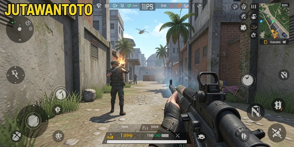 Tampilan gameplay JUTAWANTOTO yang mendebarkan dan penuh aksi.
