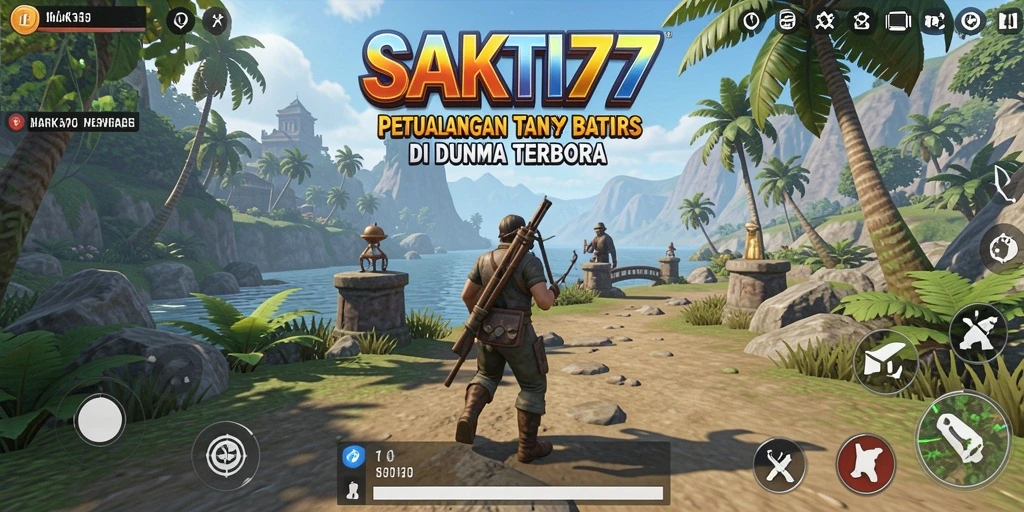 Tampilan gameplay SAKTI77 yang menakjubkan di dunia terbuka.